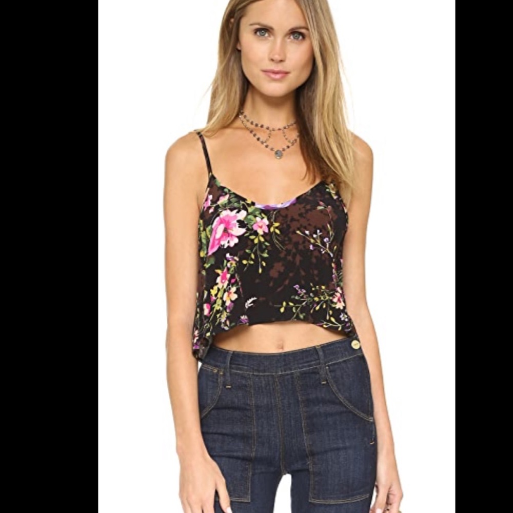 FLYNN SKYE Perfect Crop in Floral  - XS/S